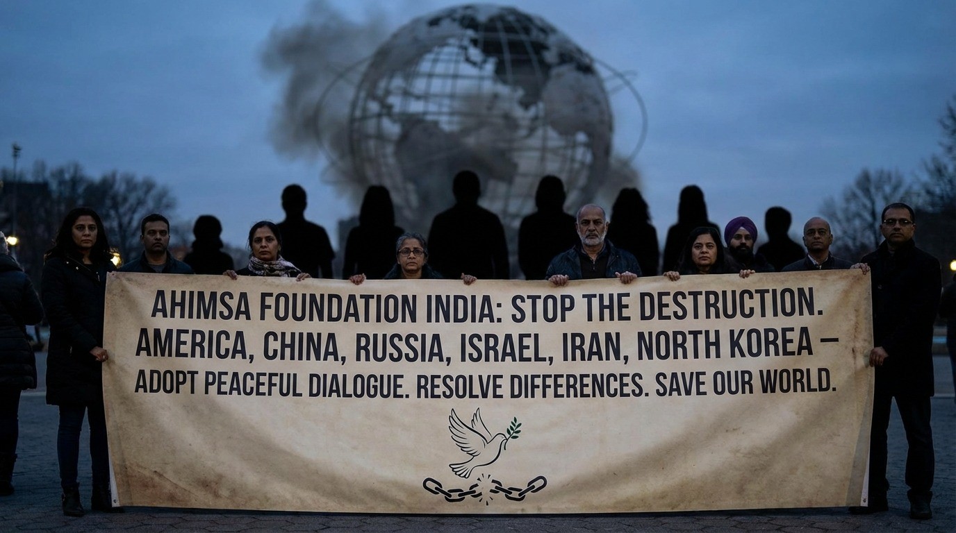 Appeal from Ahimsa Foundation India to Media Houses Across the World