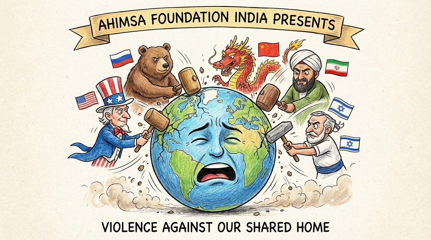 Appeal from Ahimsa Foundation India to Media Houses Across the World