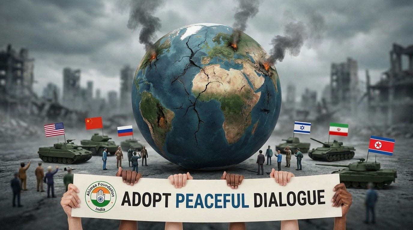 Appeal from Ahimsa Foundation India to Media Houses Across the World