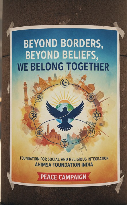 Beyond Borders , Beyond Beliefs , We belong together