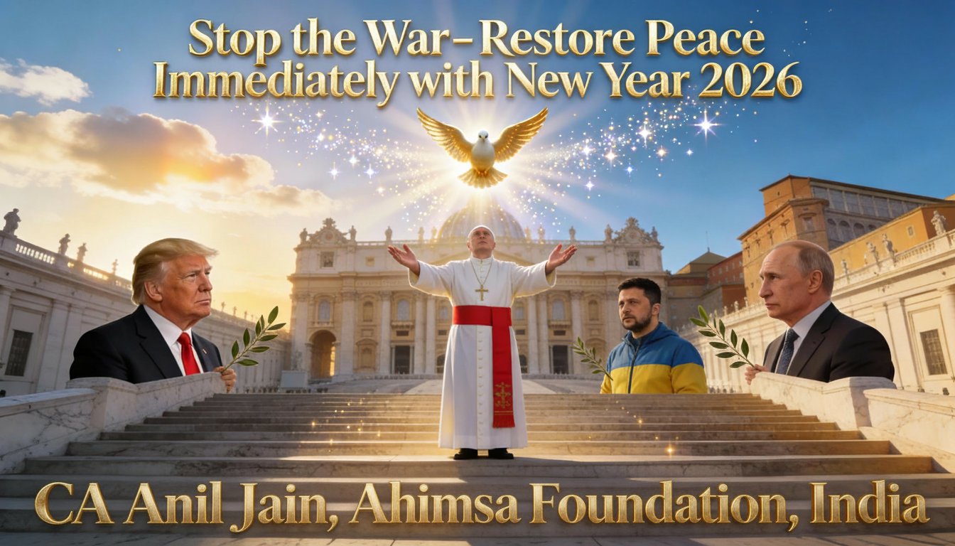 Stop the War - Restore Peace Immediately