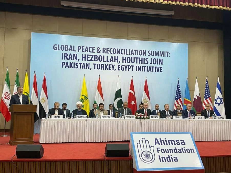 GLOBAL PEACE & RECONCILIATION SUMMIT: IRAN, HEZBOLLAH, HOUTHIS JOIN PAKISTAN, TURKEY, EGYPT INITIATI