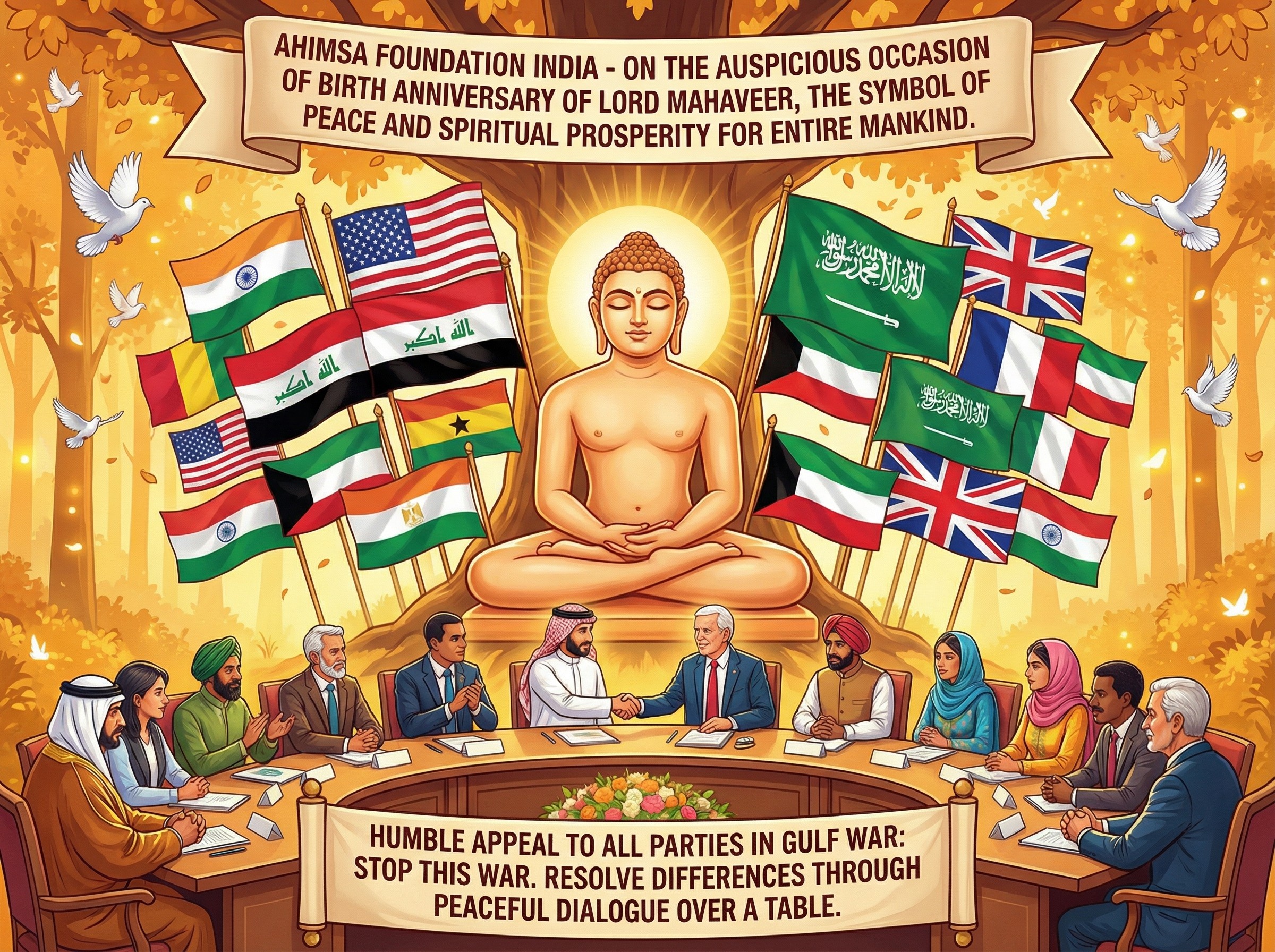 HUMBLE APPEAL TO ALL PARTIES IN GULF WAR