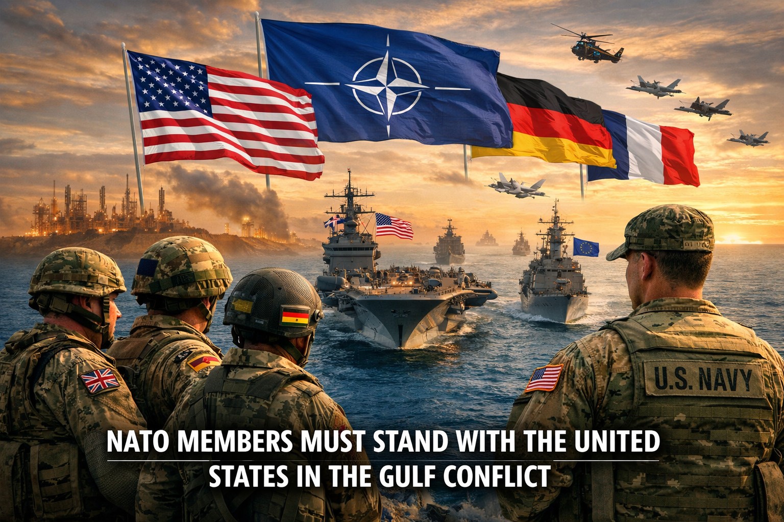NATO Members Must Stand With The UNITED STATES in The Gulf Conflict