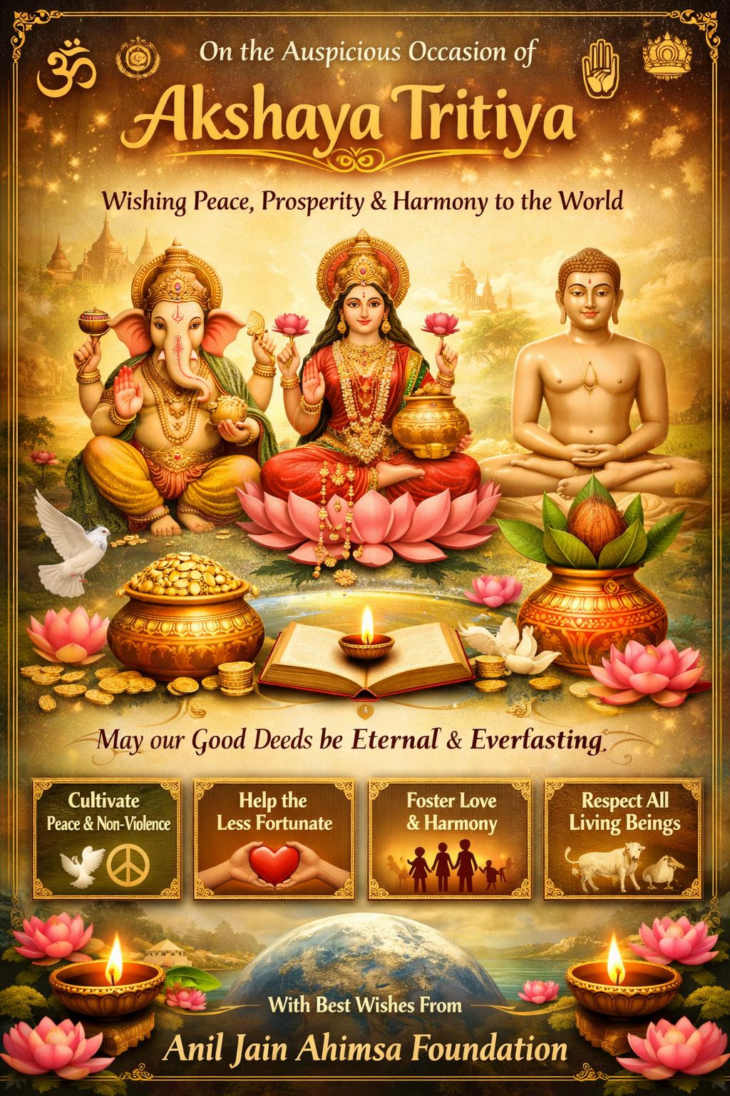 Wishing Peace, Prosperity & Harmony to the World